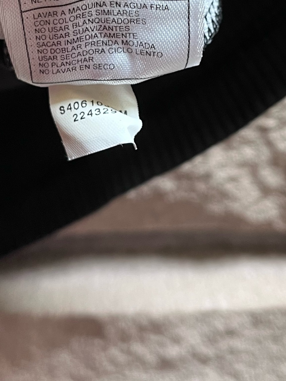 Nike Black Ribbed Tank with White Swoosh size small vintage - Picture 5 of 8